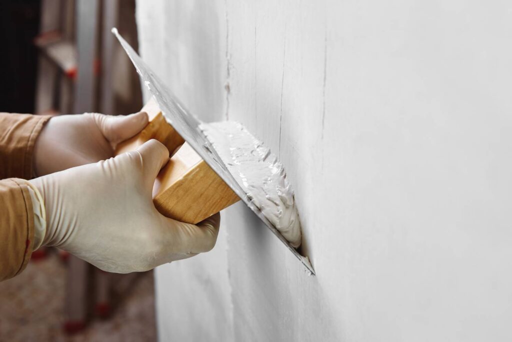 how do you fix crumbling plaster walls